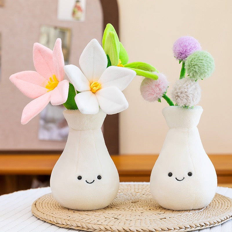 Smiley Vase Plush