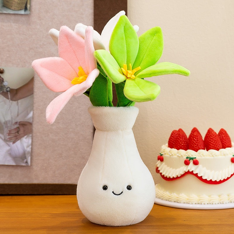 Smiley Vase Plush