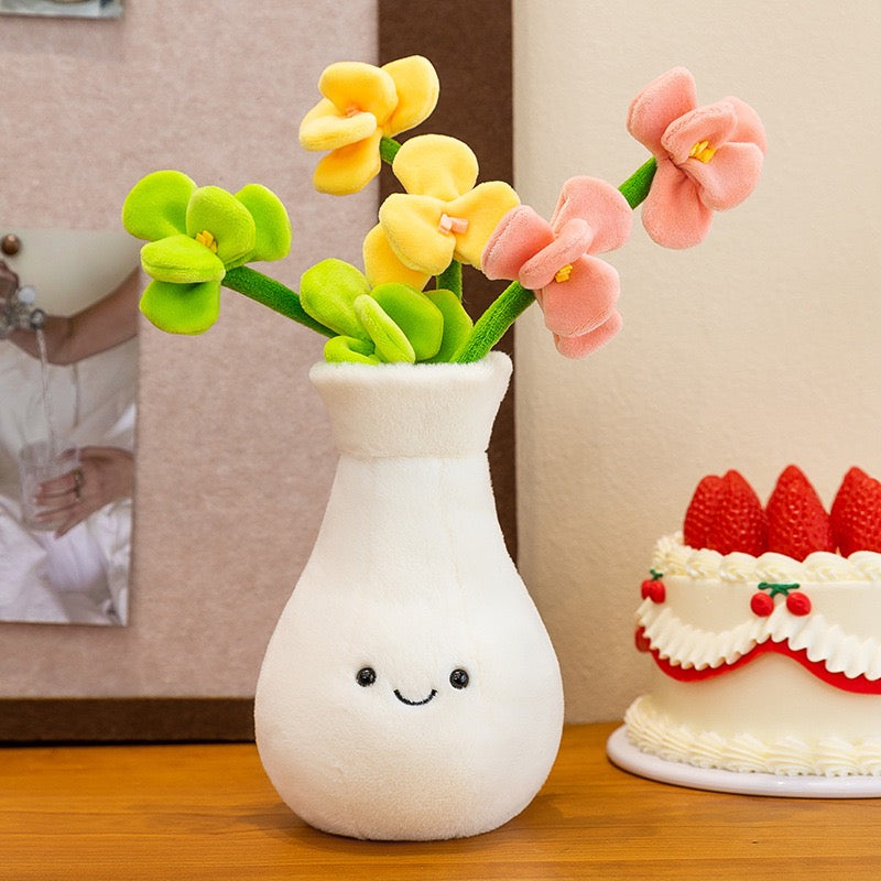 Smiley Vase Plush