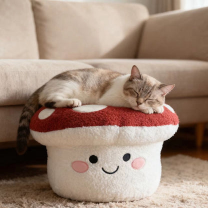 Mushroom Apple Cushion