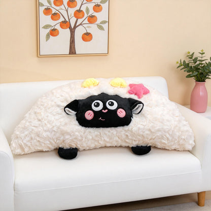 Sleepy Lamb Cuddle Pillow