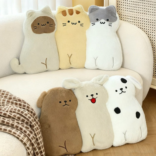 Kitty Puppy Cuddle Pillow