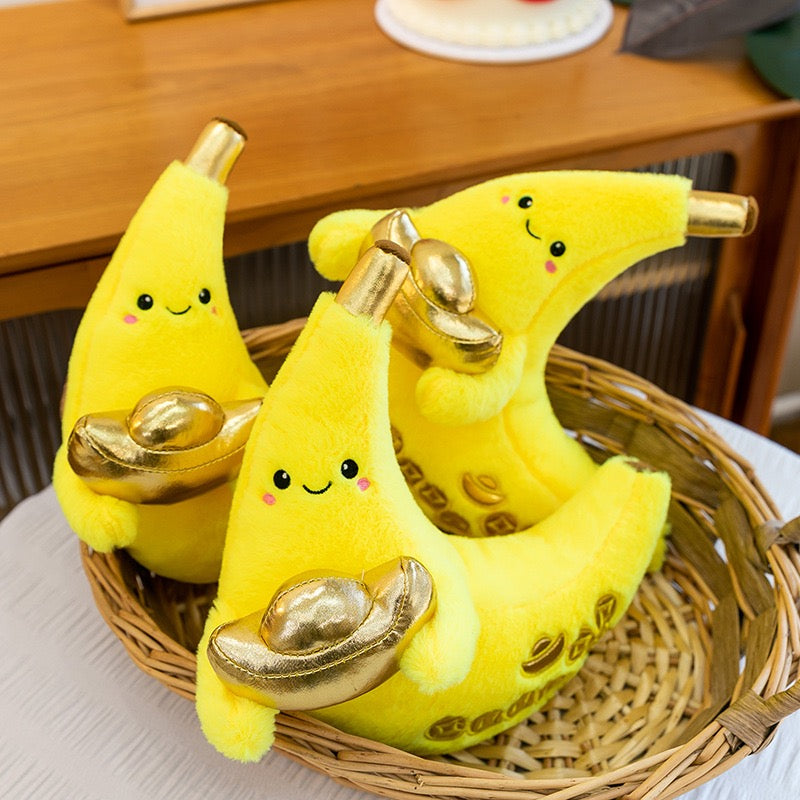 Banana Luck Pillow