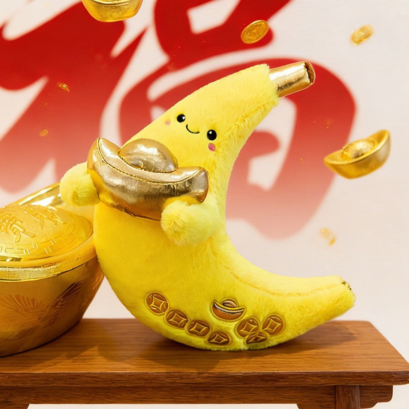 Banana Luck Pillow