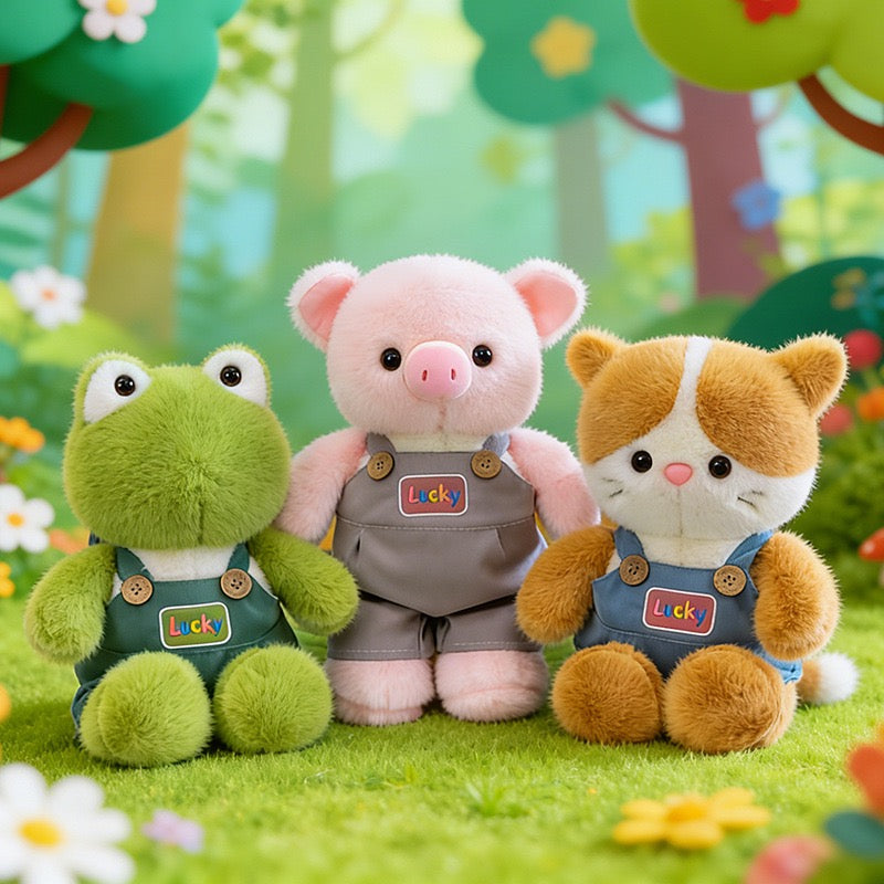 Dungaree Kitty Plush