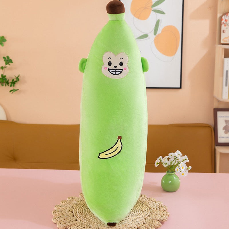 Banana Monkey Pillow