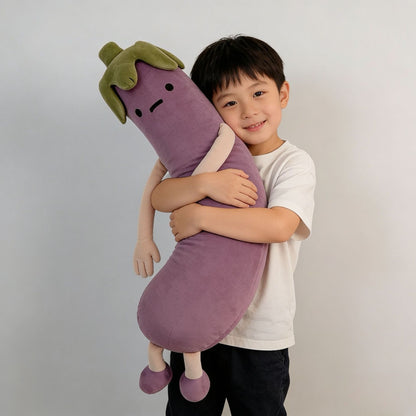 Eggplant Cuddle Pillow