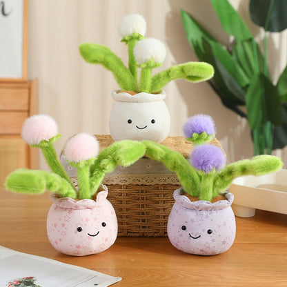 Dandelion Plush Pot