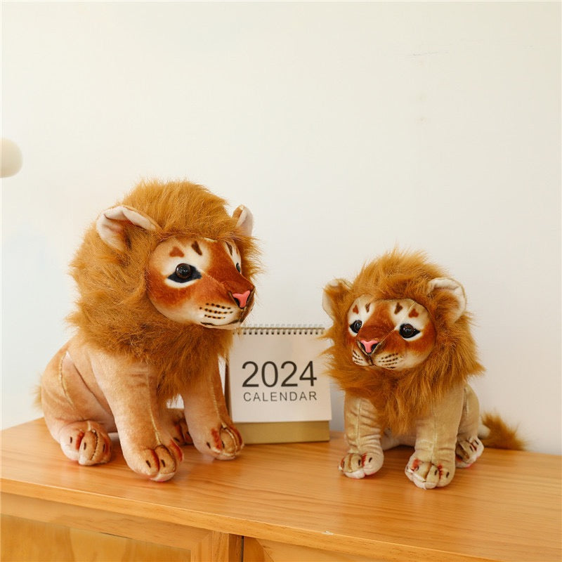 Realistic Lion Plush