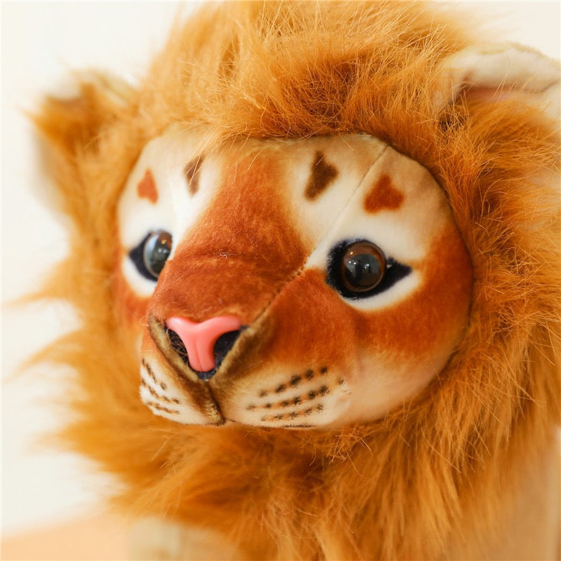 Realistic Lion Plush