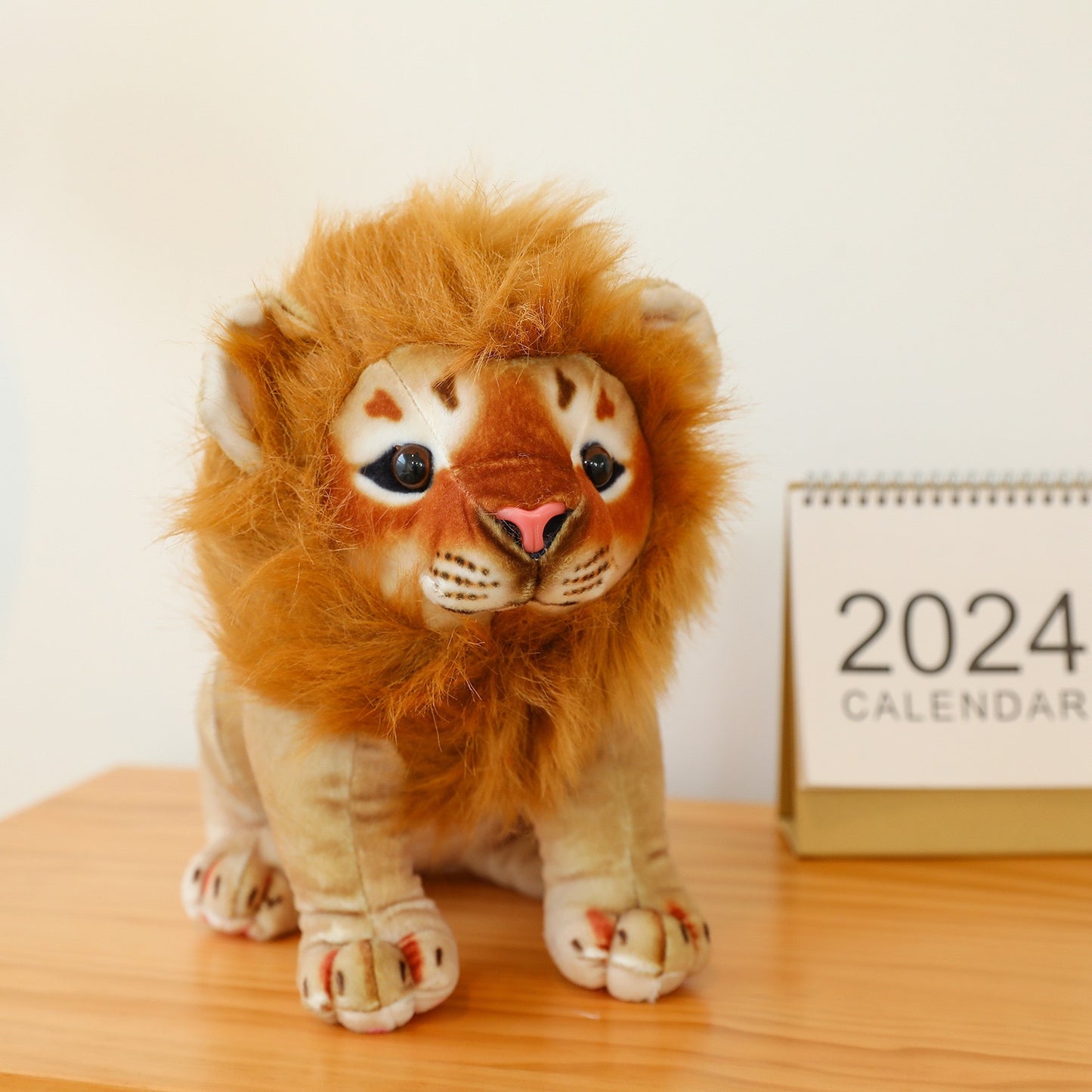 Realistic Lion Plush