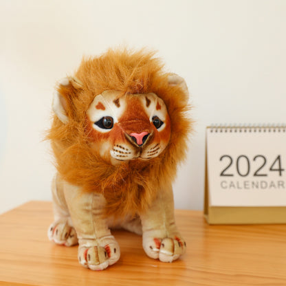 Realistic Lion Plush