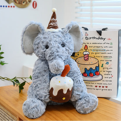 Birthday Cake Elephant