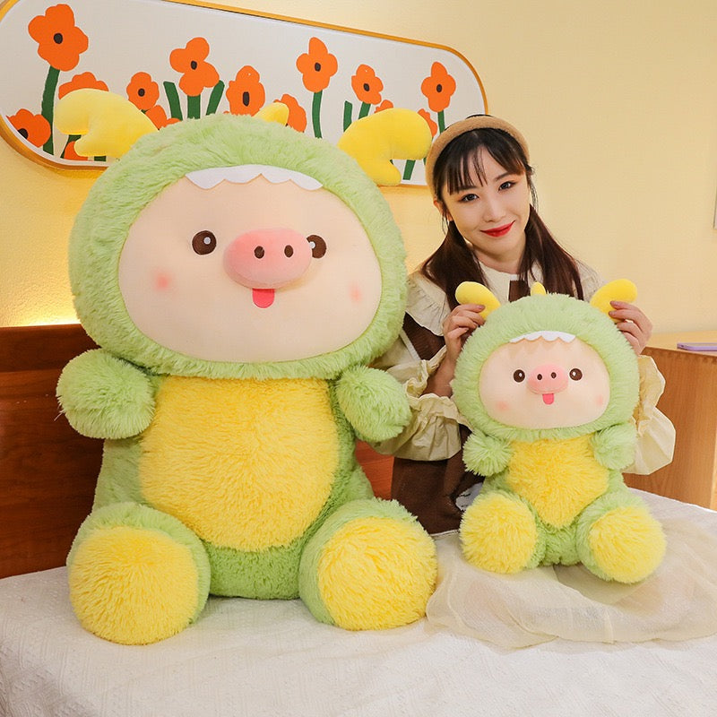 Dino Pig Body Pillow