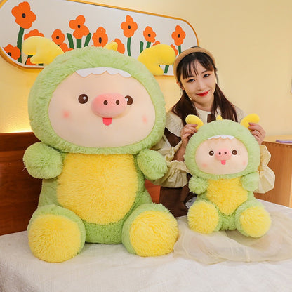 Dino Pig Body Pillow