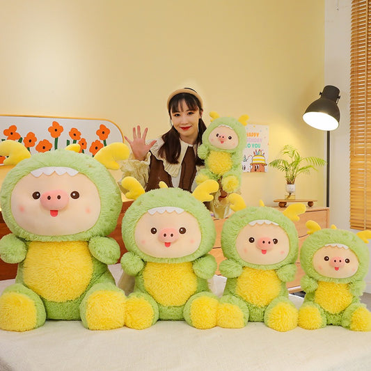 Dino Pig Body Pillow