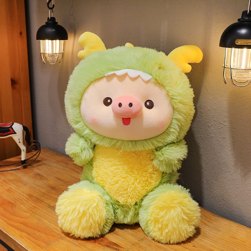 Dino Pig Body Pillow