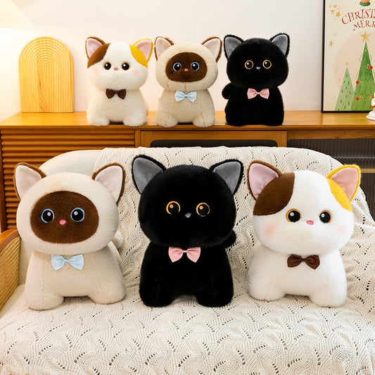 Bow Tie Cat Plush