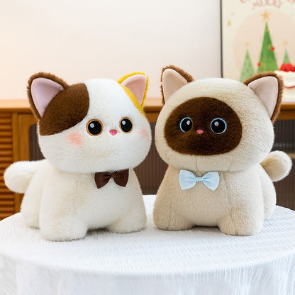 Bow Tie Cat Plush