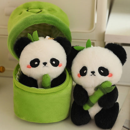 Bamboo Panda Keychain