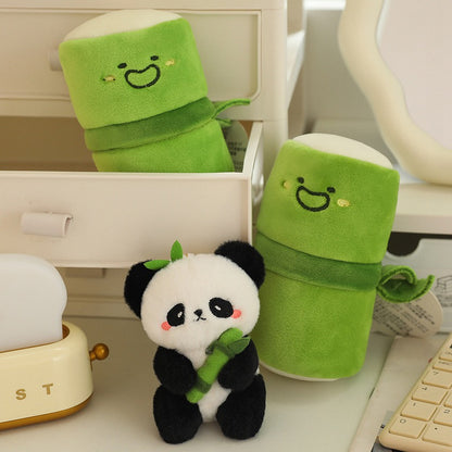 Bamboo Panda Keychain