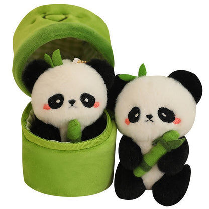 Bamboo Panda Keychain