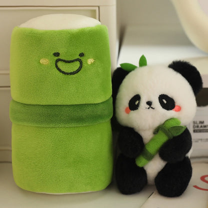 Bamboo Panda Keychain