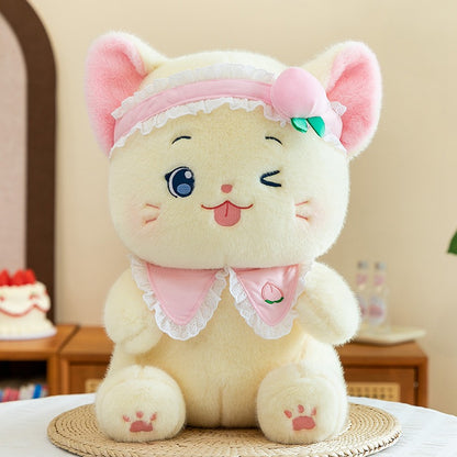 Greedy Pup And Kitty Plush