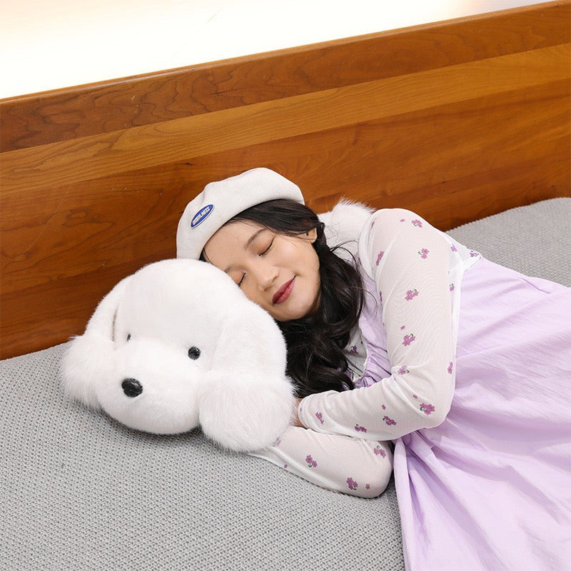 Lazy Teddy Pup Plush