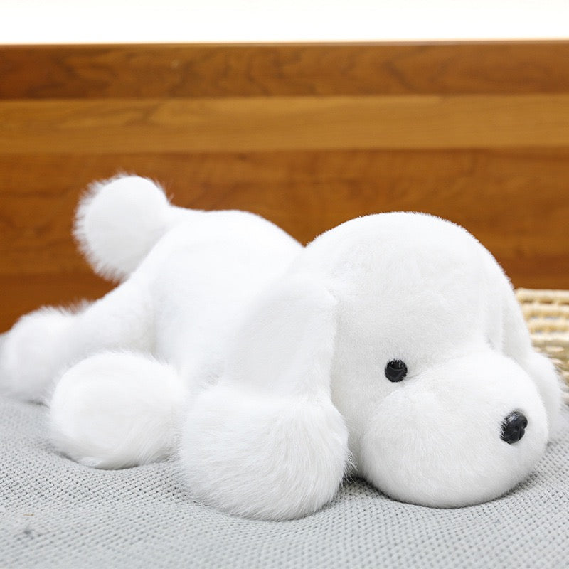 Lazy Teddy Pup Plush
