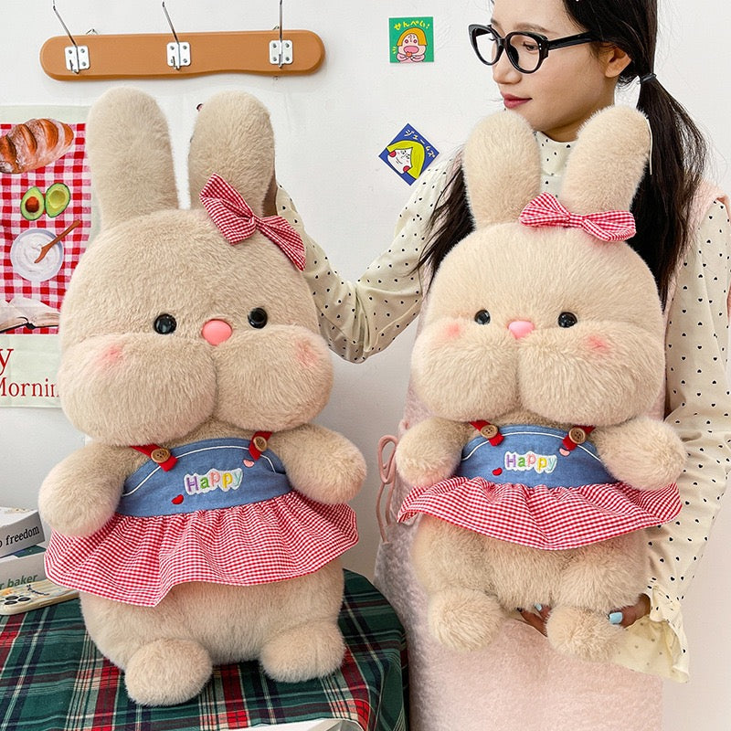 Spring Bunny Girl Plush