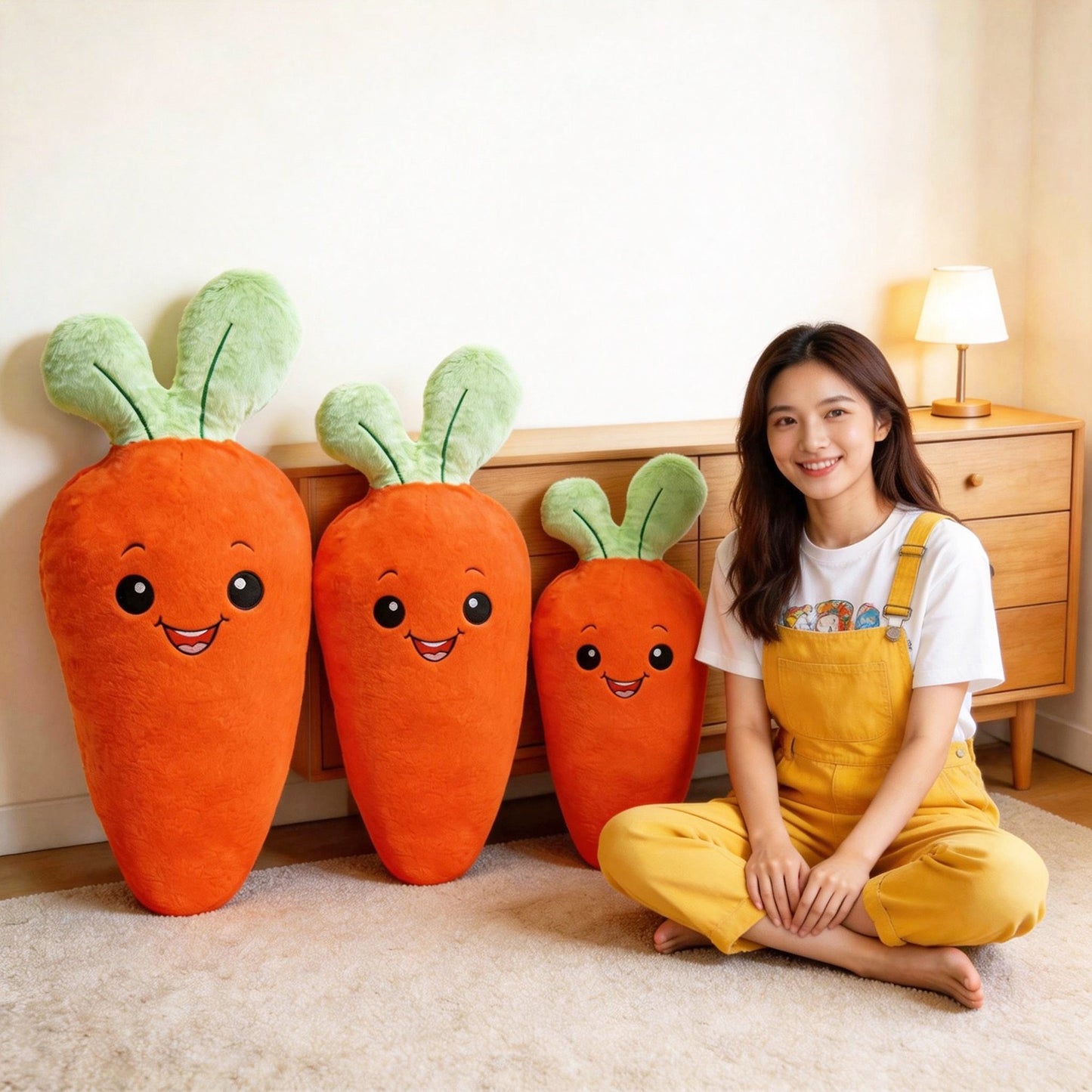 Carrot Bunny Plush