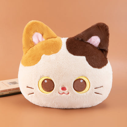Calico And Black Cat Cushion