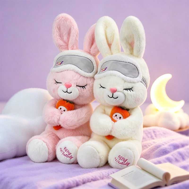 Carrot Mask Bunny Charm