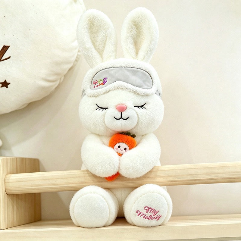Carrot Mask Bunny Charm
