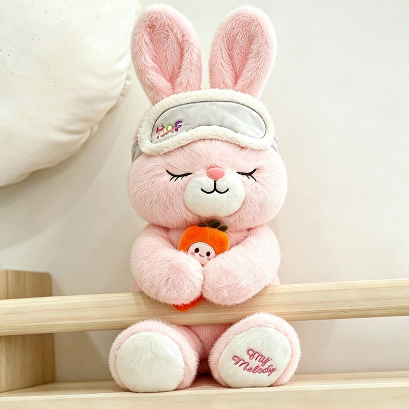 Carrot Mask Bunny Charm