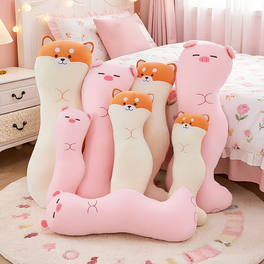 Soft Piggy Cuddle Pillow