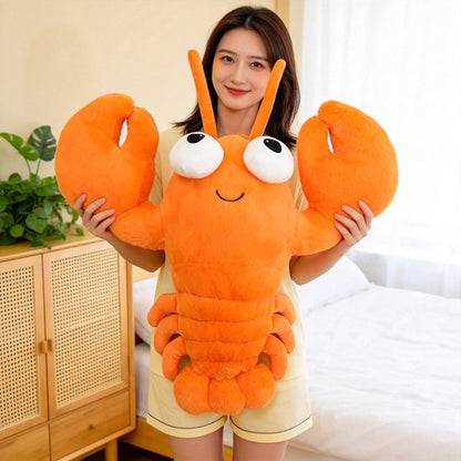 Crab And Lobster Cuddle Pillow