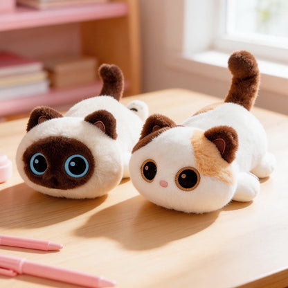 Sleepy Kitty Cuddle Plush