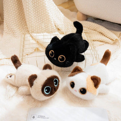 Sleepy Kitty Cuddle Plush