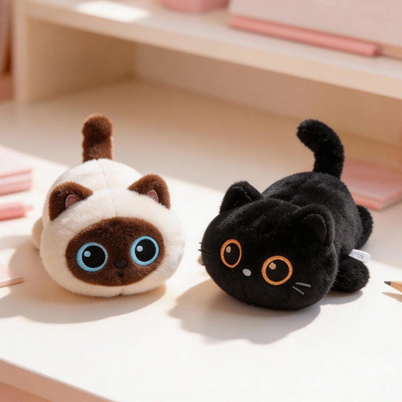 Sleepy Kitty Cuddle Plush