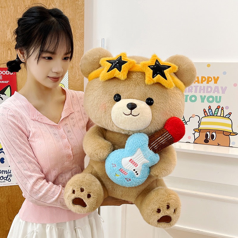 Guitar Buddy Bear Plush