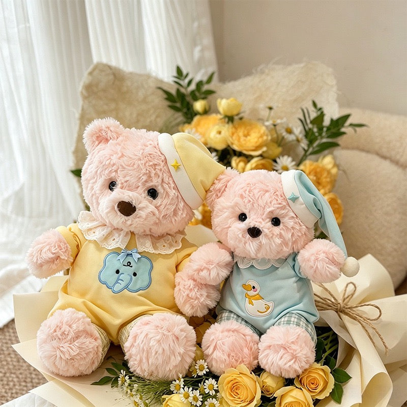 Dressed-Up Hugging Teddy