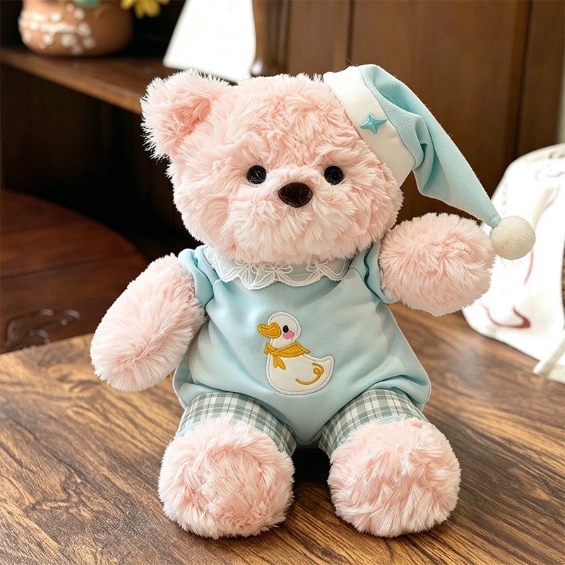 Dressed-Up Hugging Teddy