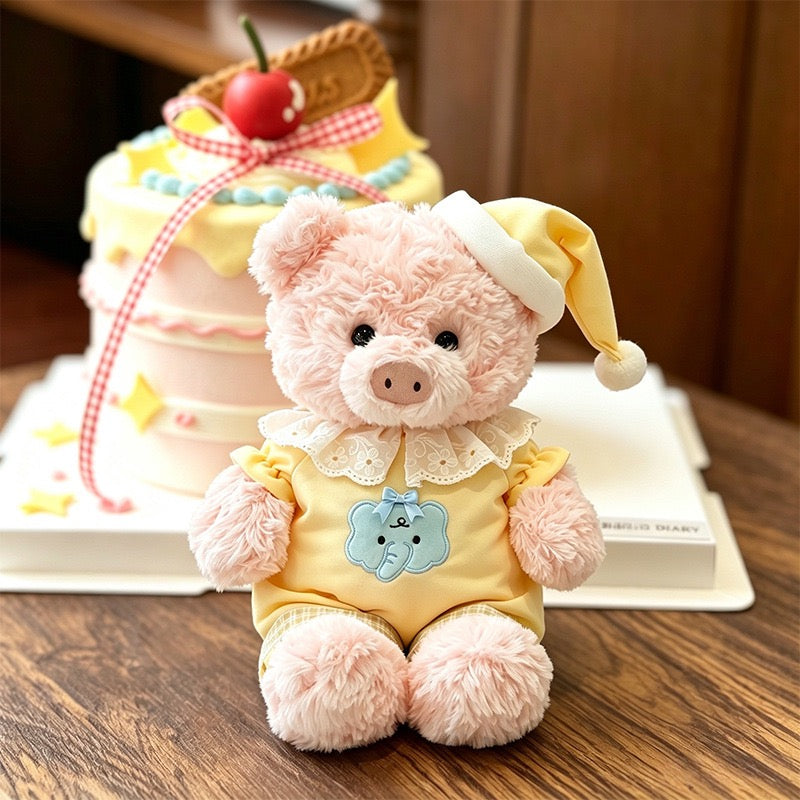 Dressed-Up Hugging Teddy