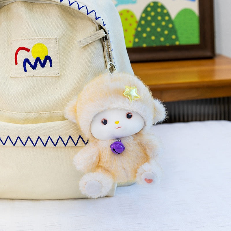 Cloudy Lamb Backpack Charm