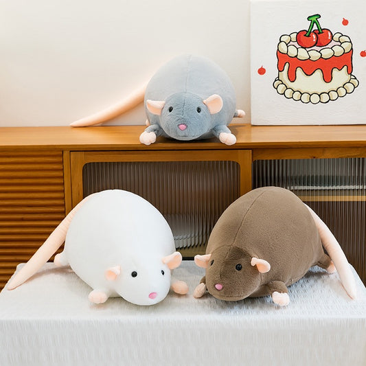 Chunky Flower Mouse Plush