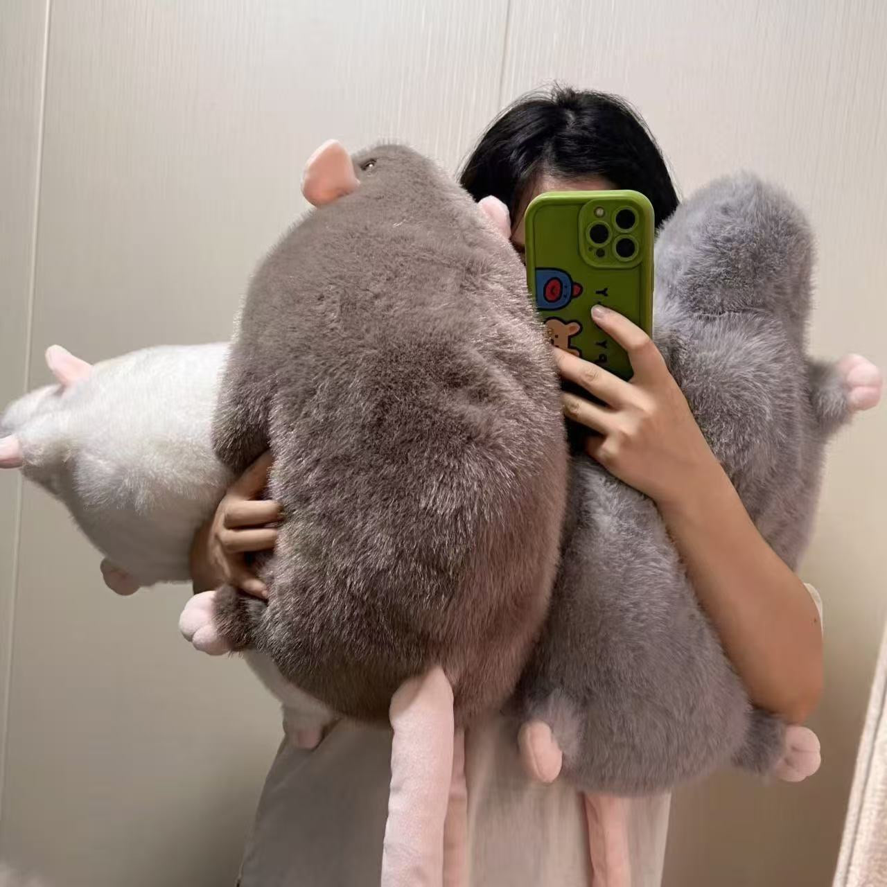 Chunky Flower Mouse Plush