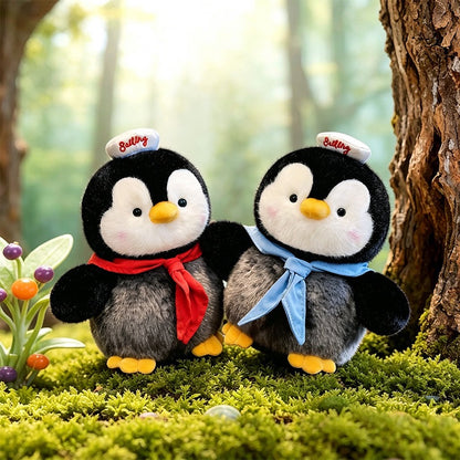 Blue Penguin Toss Plush
