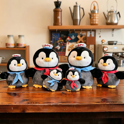 Blue Penguin Toss Plush